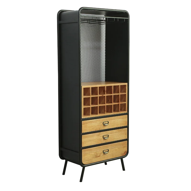 

Drinks Wine Wine Rack Cabinet Display Tall Nightclub Alcohol Display Cabinet Cocktail Cellar Arredamento Bar Bar Furniture