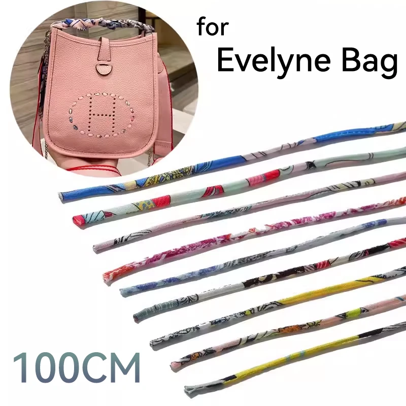 

Colorful Silk Ribbon Bowknot Bag Tie Evelyne Bag Decoration Accessories DIY Transformation