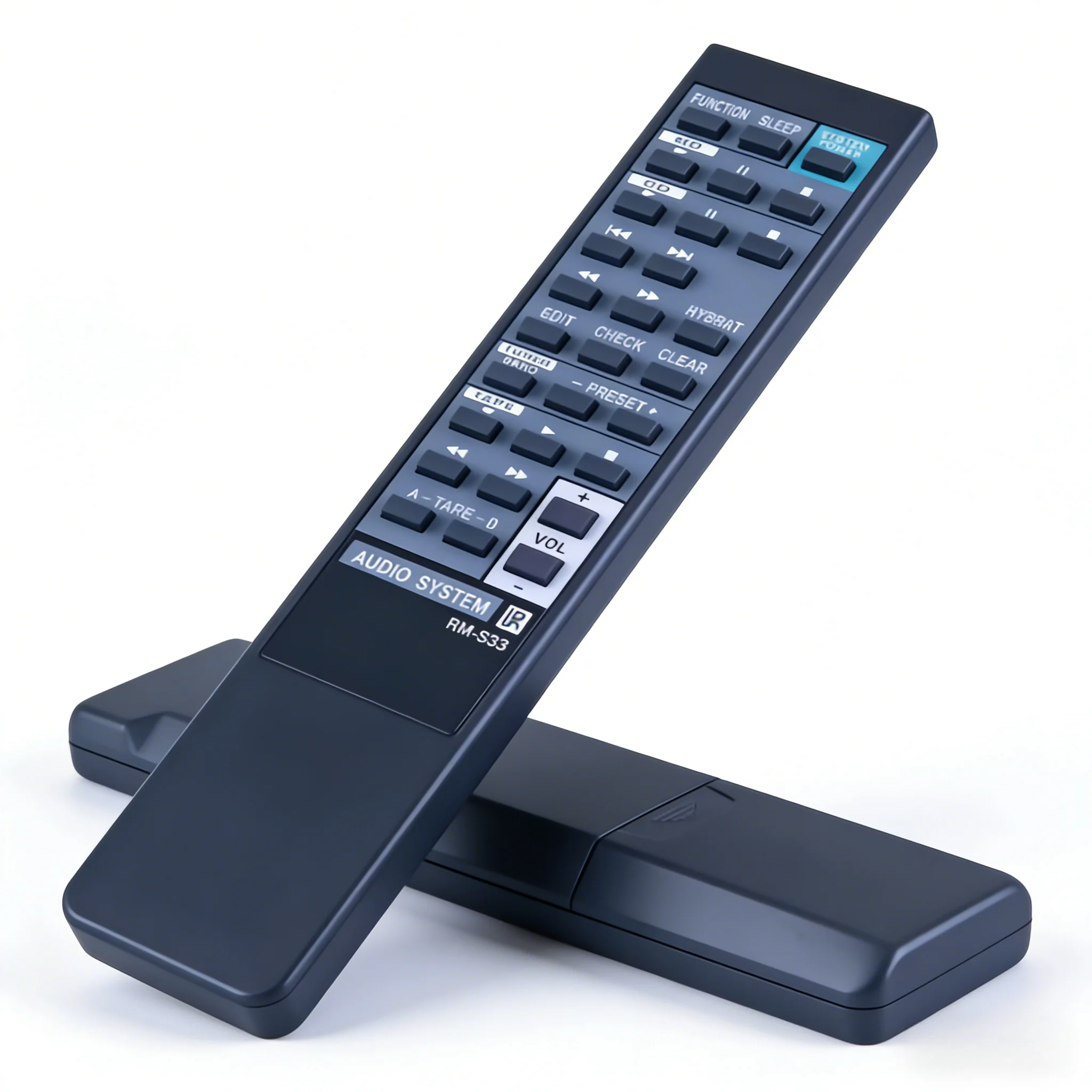 High Quality RM-S33 Remote Control for Sony Audio System, Compatible with MD CD Amplifier