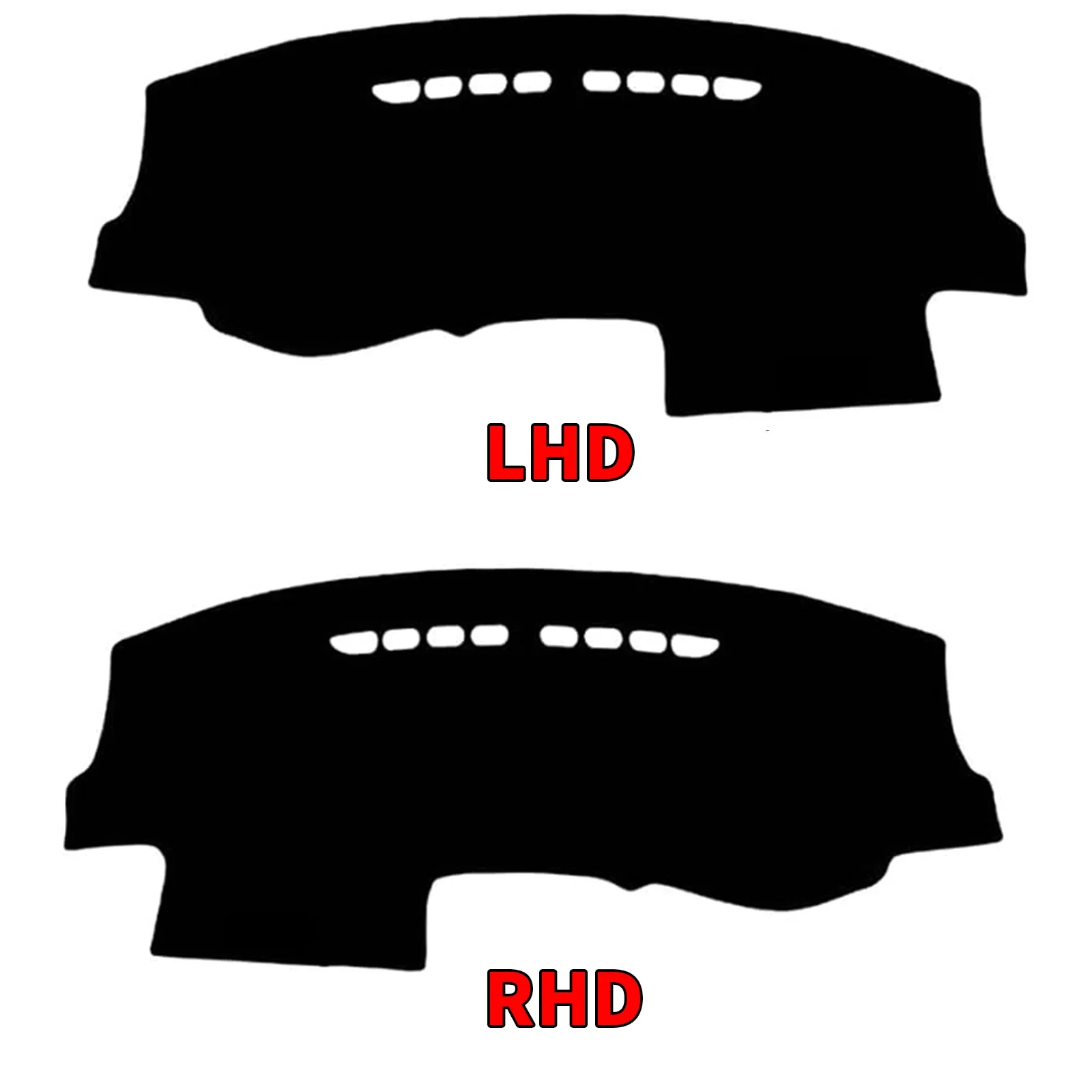 

for Volkswagen VW Golf 6 2013-2009 MK6 ​​Car Dashboard Cover Dashmat Non‑Slip Protective Dash Mat Pad Auto Accessories