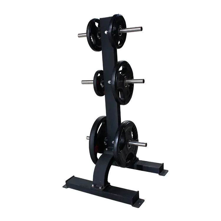 Vertical Weight Plate Tree Gym Fitness Equipment Barbell Bumper Weight Plate Rack Weightlifting Barbell Rack