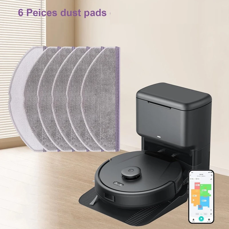 Ersatz-Mopppad für Mikro faser pads kompatibel mit Roboters taub saugern der Serie eufy l60/l60 hybrid/l60 ses/l50