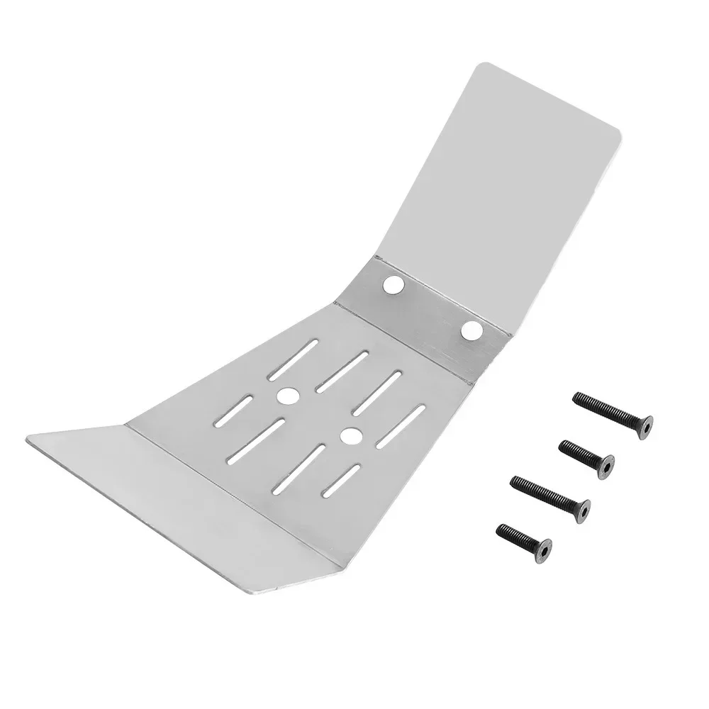 Vorne Hinten chassis Rüstung Schutz Platte Kit Für ARRMA 1/10 2WD Gorgon Monster RC Lkw Auto Upgrade Edelstahl Chassis rüstung teile