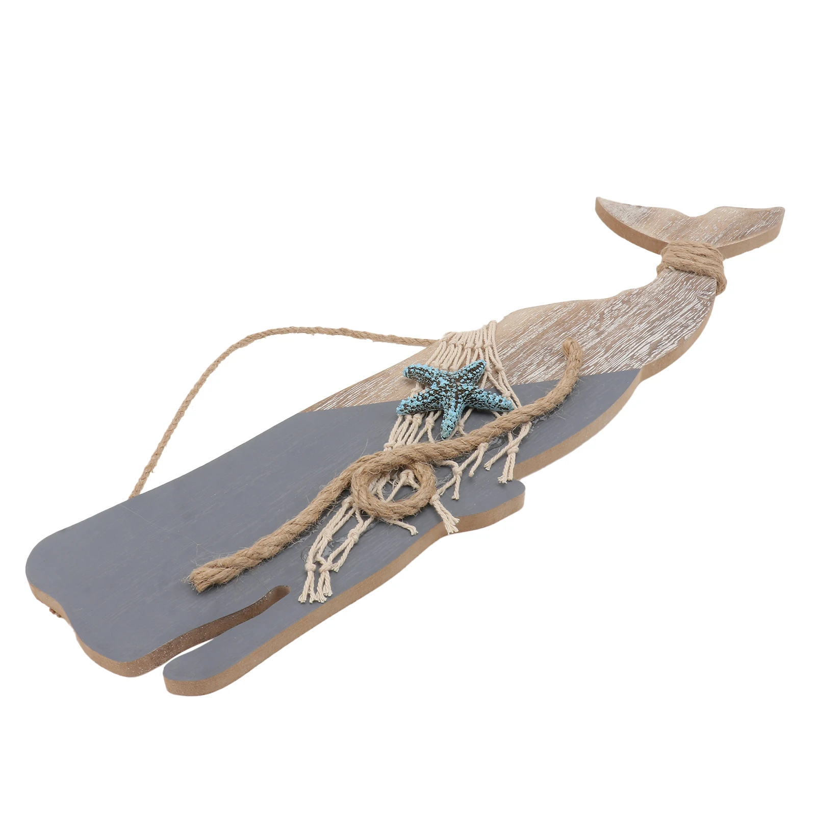 

Wooden Wall Hanging Decorative Pendant Mediterranean Style Nautical Home Decoration Door Hanging Exquisite Charm Vintage
