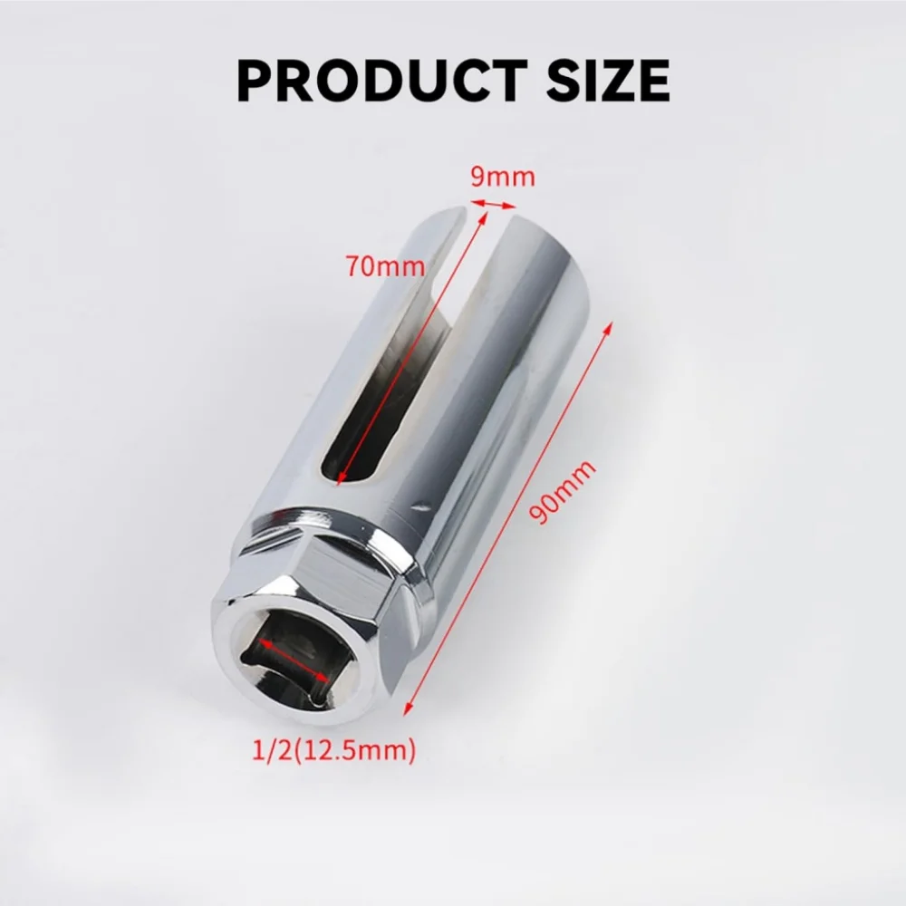 1/2PCS Universal 22mm 1/2'' Drive Car Oxygen Lambda Sensor Socket Wrench Removal Installation Tool Professional Car Accessories - Image 5