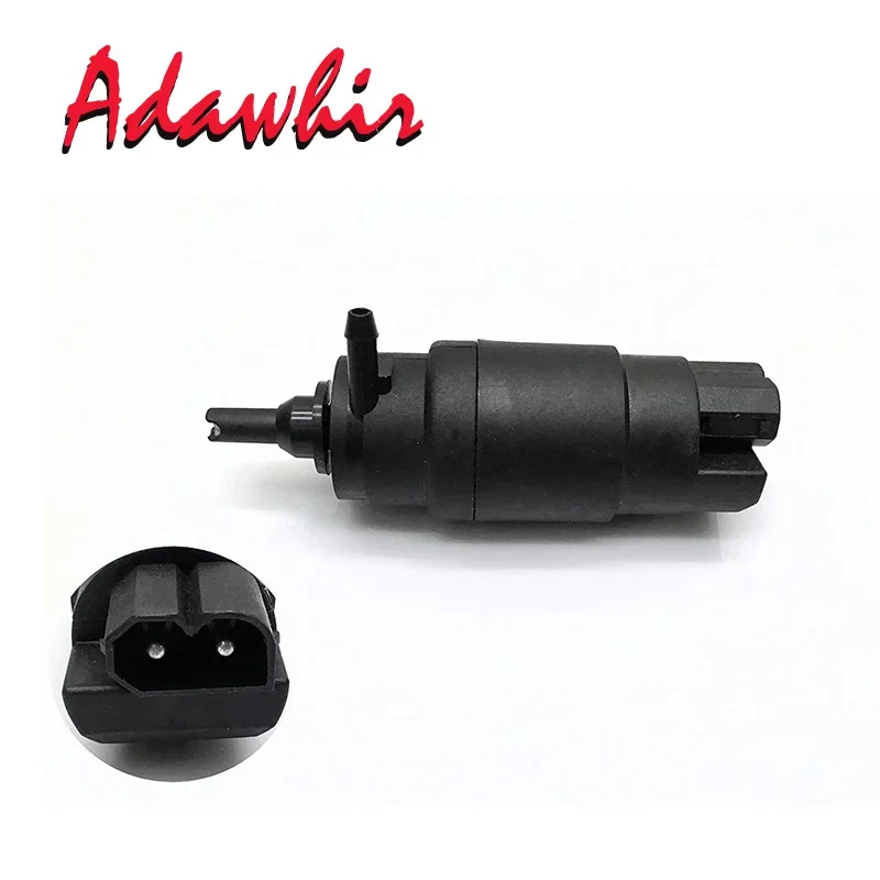 New 2Pins Windshield Washer Pump with Grommet For BMW E36 318i 323 325 328 Z3 525 61661380068