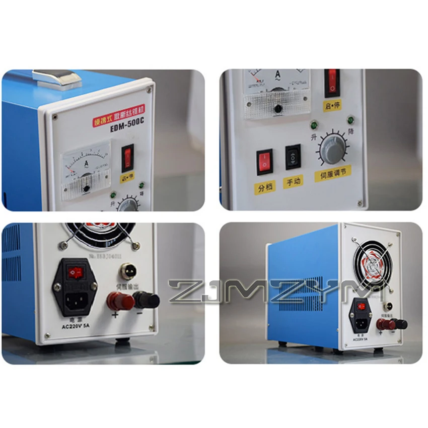 Imagem -04 - Portátil Spark Cutting Tap Machine Alta Obrigatório Máquina Edm Thread Tap Remoção Tap Breaking Machine 220v 500w Edm500c