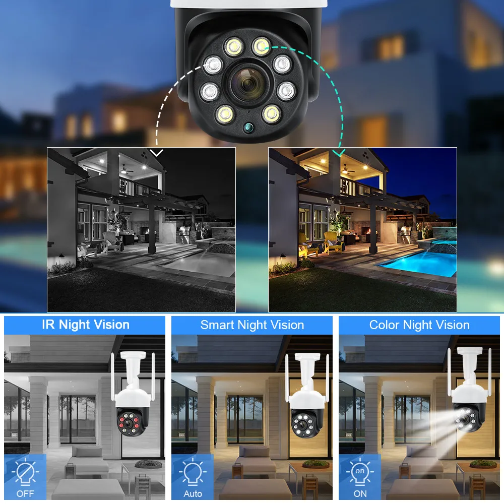 MISECU-Smartphone 8CH, 4MP, PTZ, WiFi, IP, CCTV, NVR