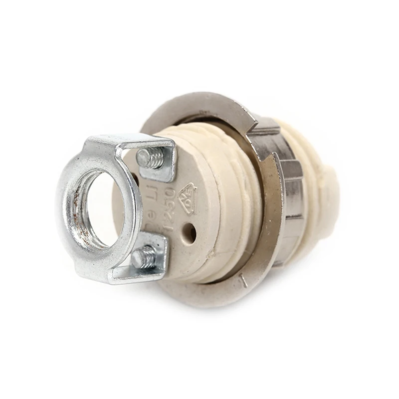 2A 250V G9 LED Special Ceramic Lamp Holder Full Teeth Ring Adapter Sockets Halogen Light Bulb