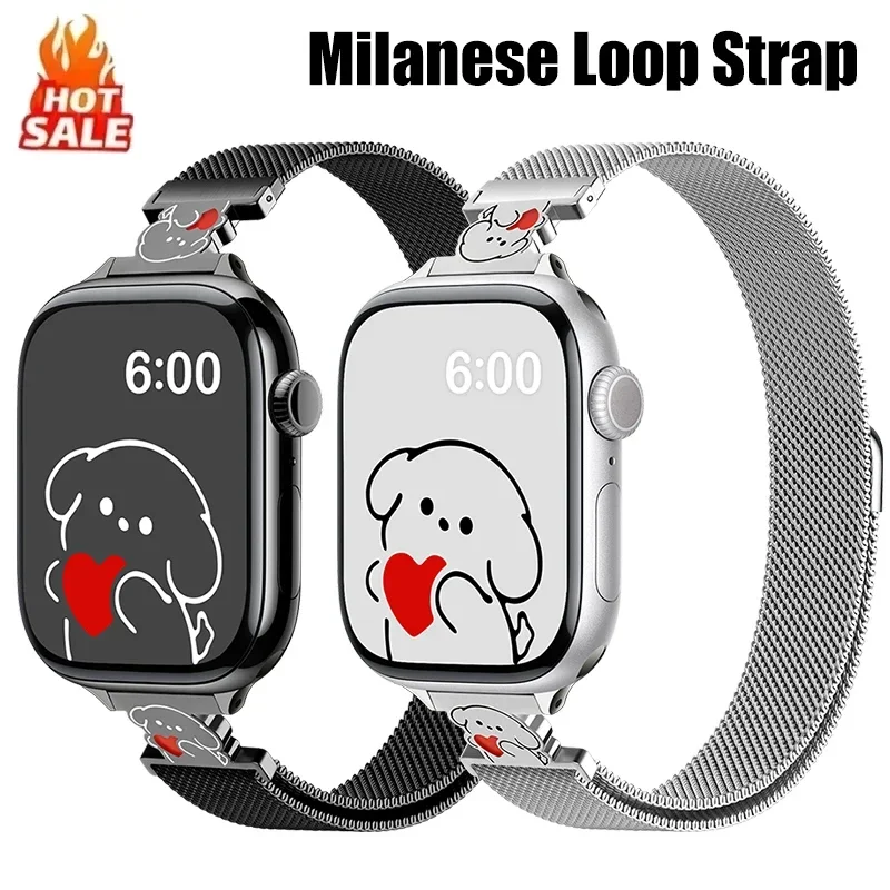 

Поп-миланский ремешок-петля для Apple Watch Band 40 мм 44 мм 41 мм 45 мм 42 мм 49 мм 38 мм Тонкий браслет IWatch Series 3 5 4 6 Se 7 8 Ultra