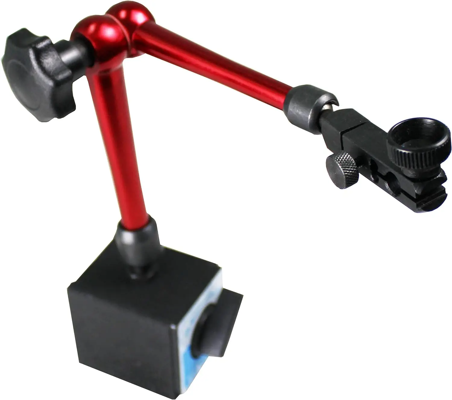 Adjustable Metal For Test Indicator Holder Universal Magnetic Base 60kg/80kg/100kg Max Pull 8mm Clamping Measuring Gauging Tools