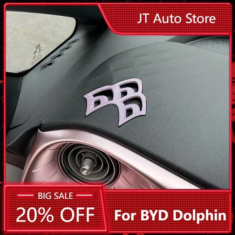 

New! Car Dashboard Air Conditioning Outlet Frame Decoration Sticker Trim For Byd Dolphin 2023 Accessories