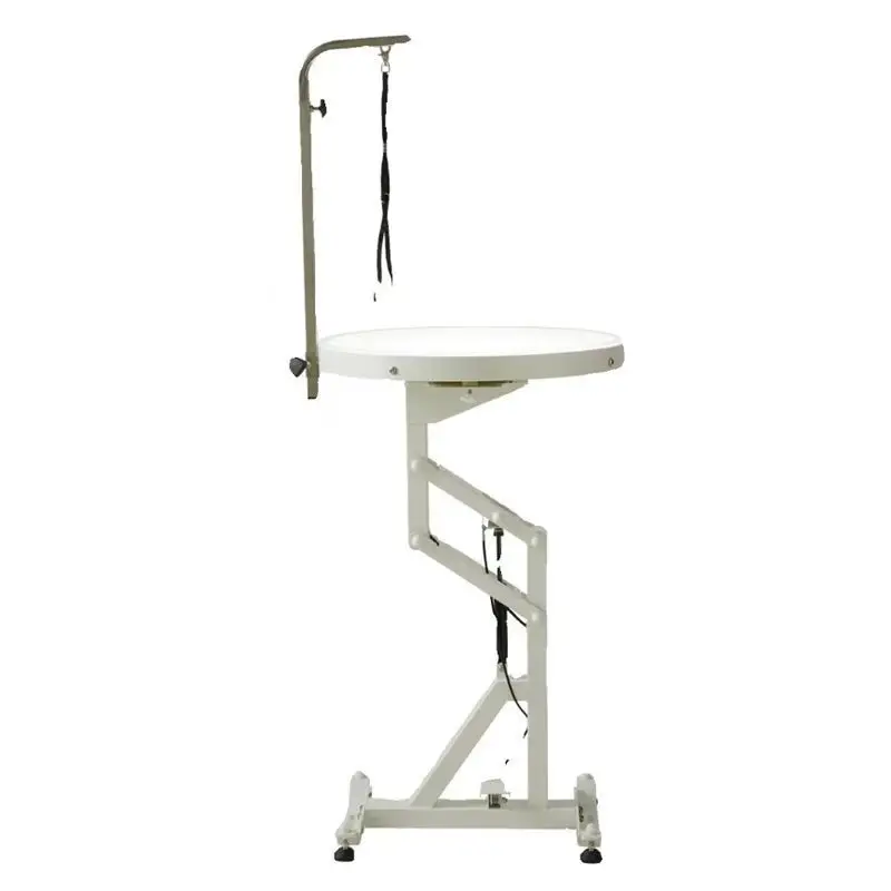 

Pet Luminous Rotating Round Table Modeling Table Air Pressure Lifting Shearing Table