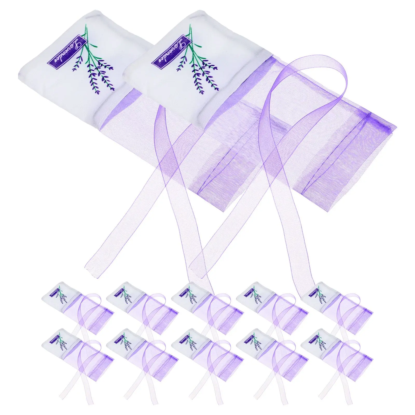 

25 Pcs Vanilla Deodorant Lavender Bags Small Gift Drawstring Wedding Favor Candy