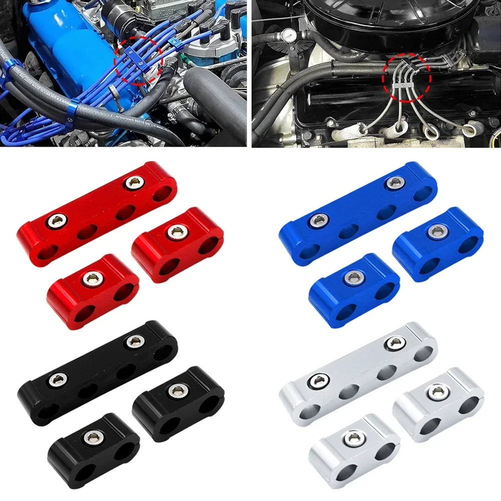 

3Pcs Car Engine Spark Plug Wire Clamp Separator Line Ignition Cable Clip Auto Decoration for 8MM/9MM/10MM Accesssories