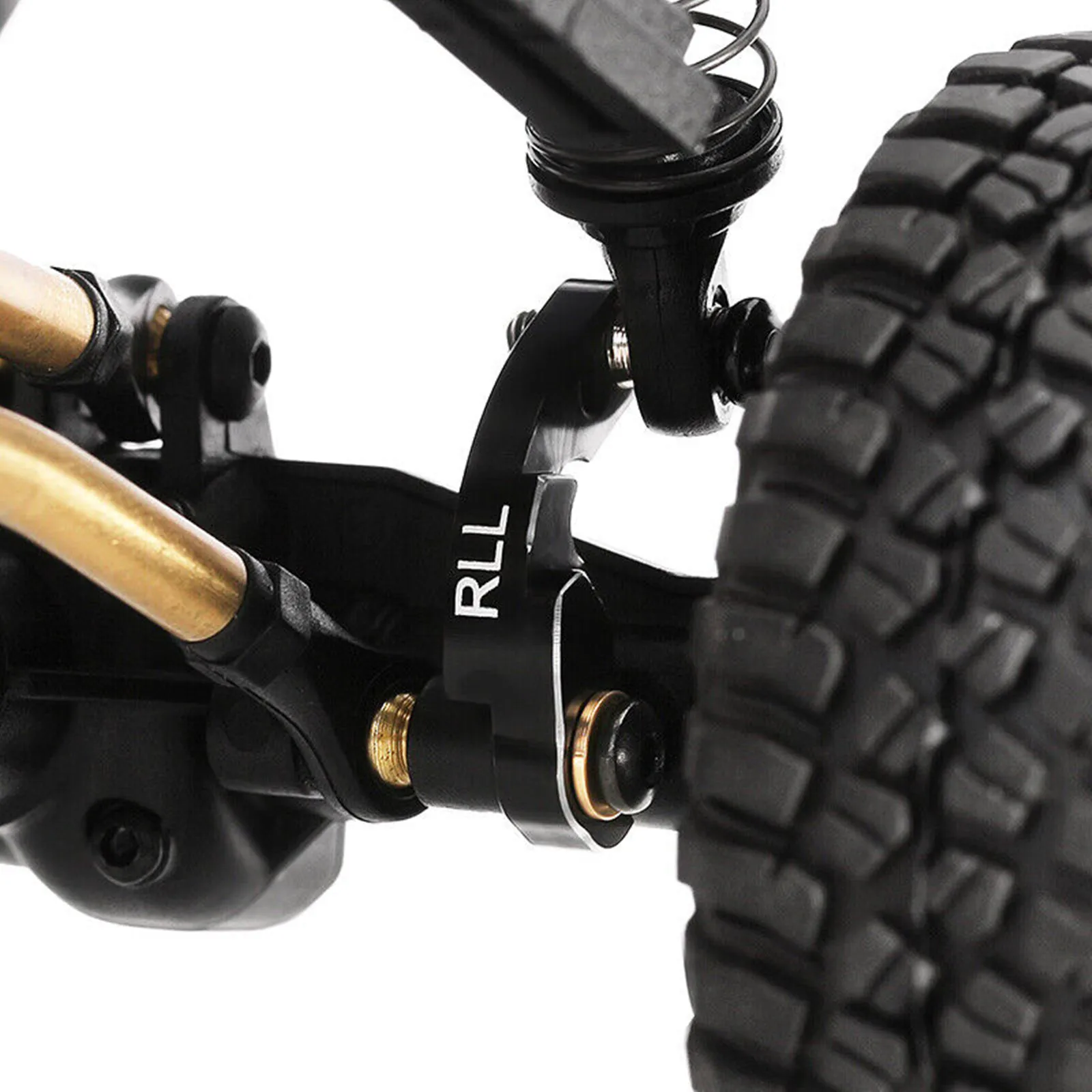 Imagem -03 - Cnc Alumínio Shock Absorber Lift Kit Lâminas Flex para Traxxas Trx4m 18 rc Crawler Carro Peças de Atualização Frente e Traseira Novo 1set