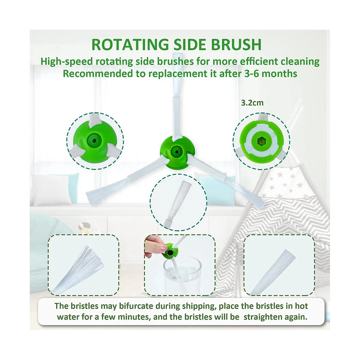 อะไหล่สำหรับ iRobot Roomba E, I, & J ซีรีส์ I7 I7 + I3 I3 I2 + I4 I4 + I6 I6 + I8 I8 + /plus J7 + E7 E6