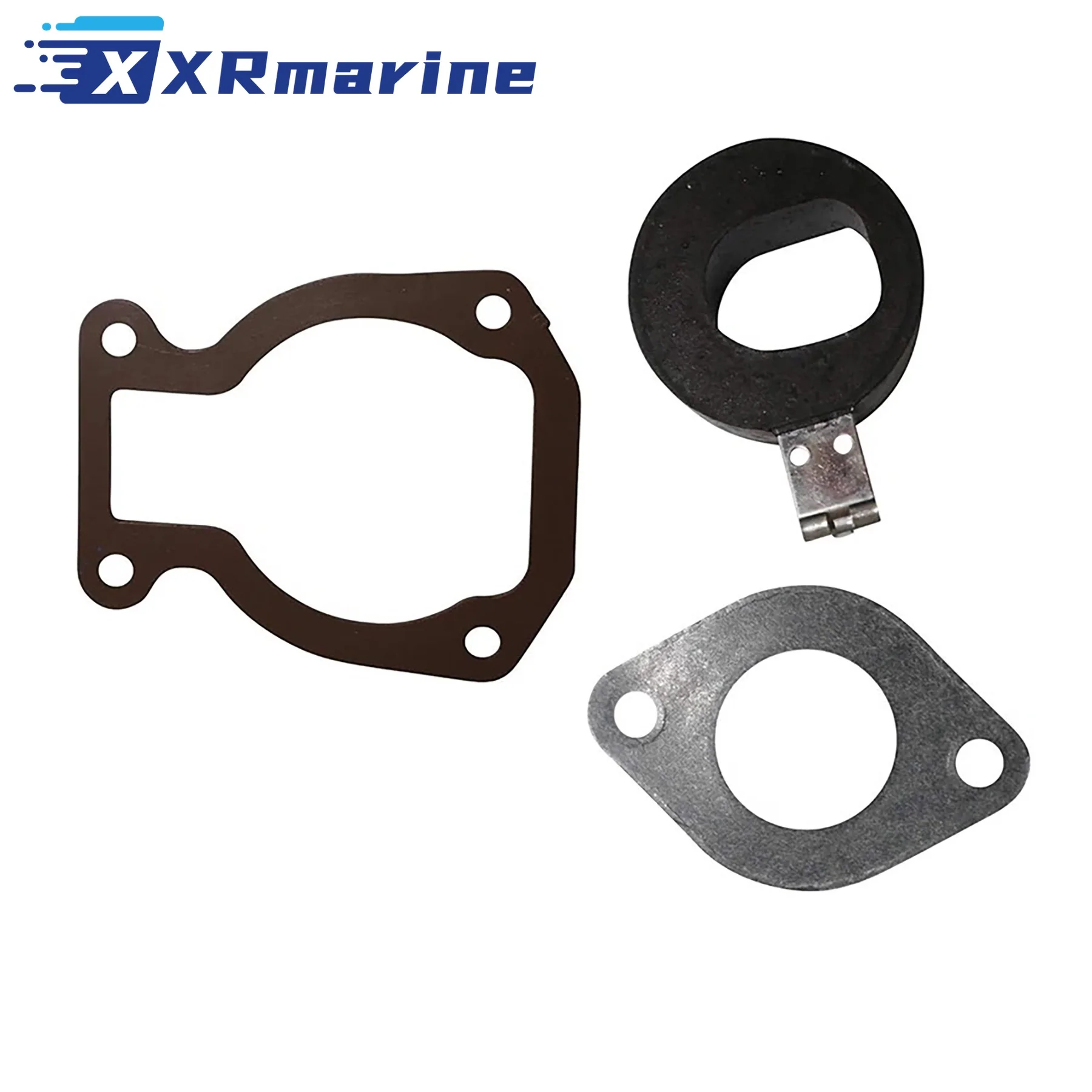 For Johnson Evinrude 9.9-15 HP Carburetor Repair Kit With Float 398453 1974-1988 image 2