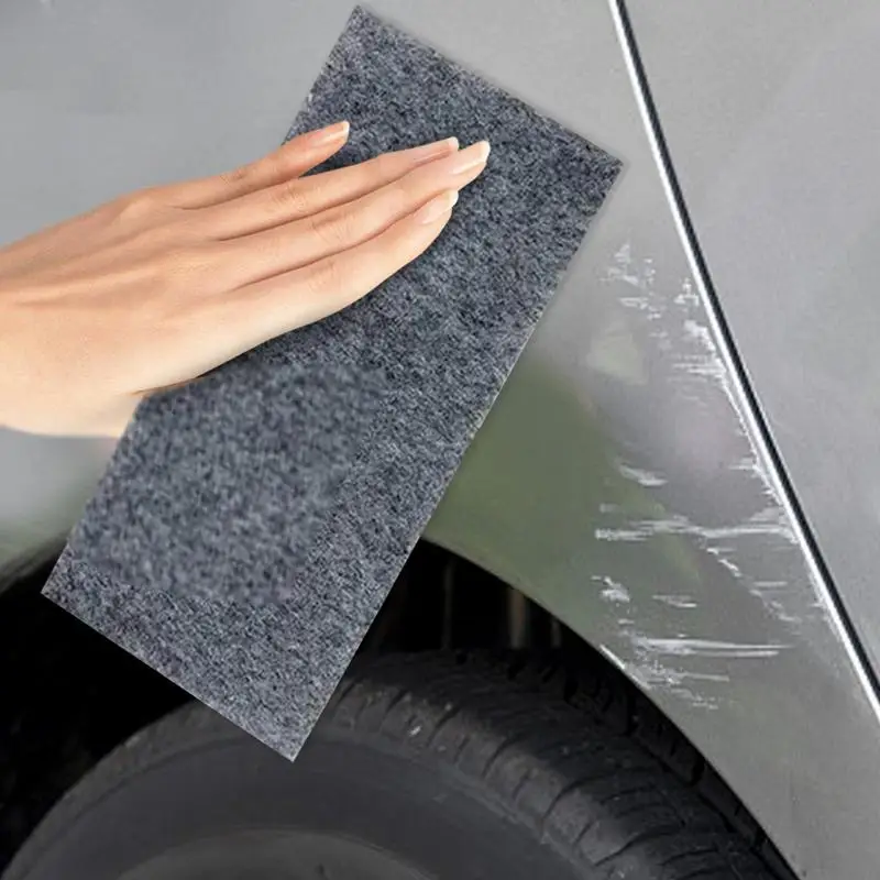 Car Scratch Repair Wipe Anti-Scratch Cloth Nanosparkle Car Scratches Repairer Rust Removal Car Paint Polishing Car Cleaner