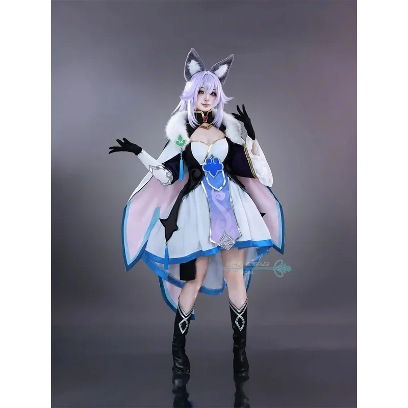 Baiheng تأثيري لعبة هونكاي ستار السكك الحديدية Baiheng تأثيري حلي أنيمي دور اللعب كرنفال حفلة كوميك كون الرسوم المتحركة الدعامة الدعاوى