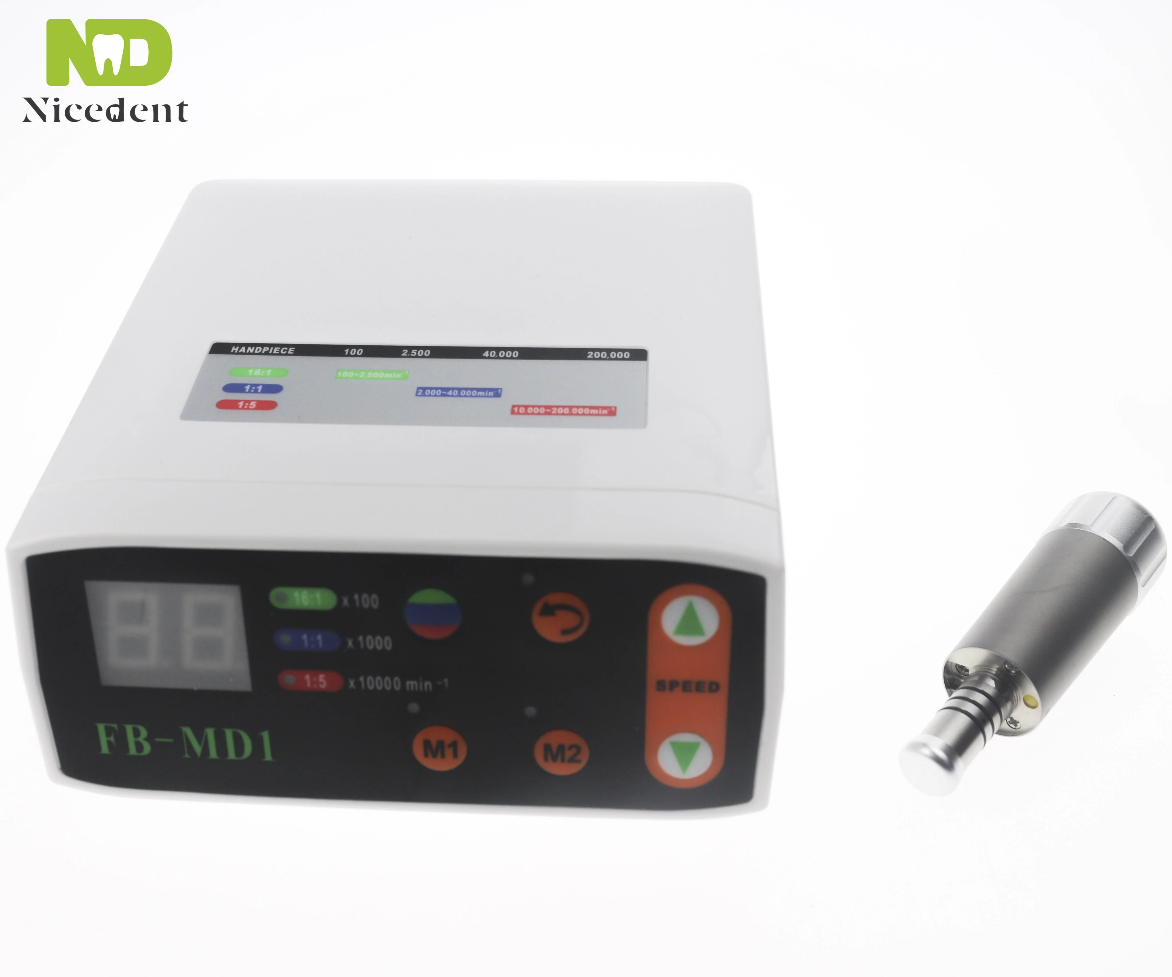 Good Denta Electric Internal Spray Micro Endo Motor Work With 1:5 Increasing High Speed Handpiece
