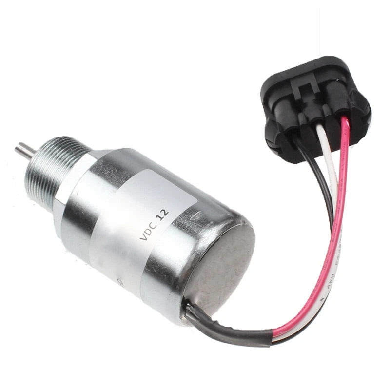 12V Stop Solenoid For Toro Tractor 3000D Mitsubishi Engine L3E L3E2 L3A L3C,MM43662902, 1751ES-12B2UC4, MM436629