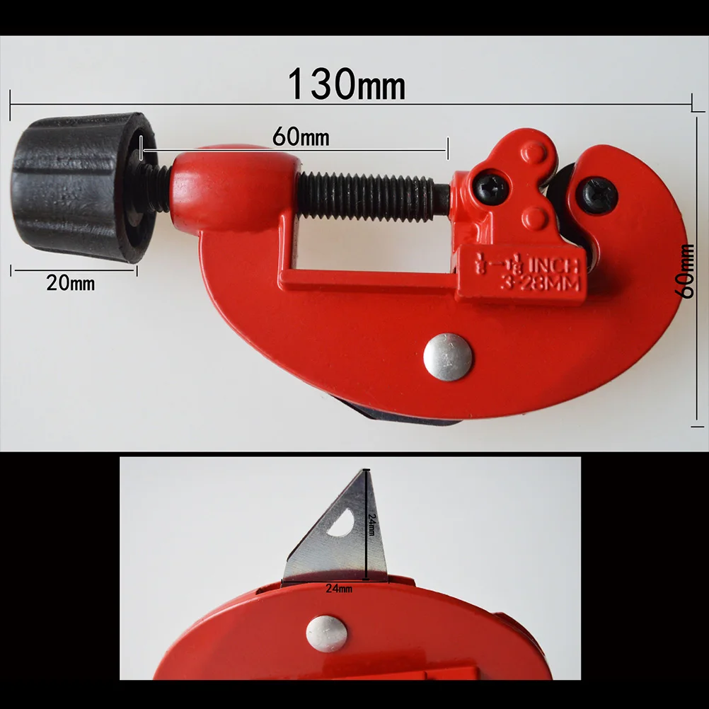 

Affordable Professional Pipe Cutter For Copper Aluminium Pvc Pipes Red Easy To Use And Carry With High Precision Steel Wheel