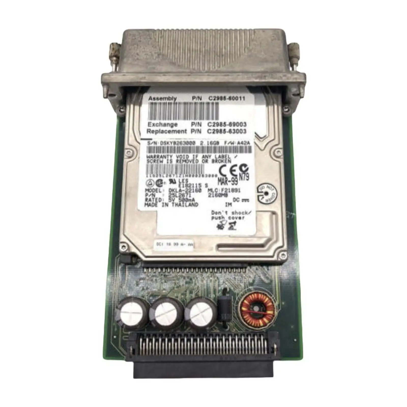 

2.16GB DKLA-22160 Hard Drive C2985-60011 C2985-69003 For HP DesignJet 1050 1055 Printer 1050C 1055C