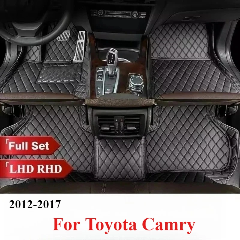 

Автомобильные коврики, ковры для Toyota Camry XV50 2017 2016 2015 2014 2013 2012, подставка для ног, автомобильные аксессуары для интерьера