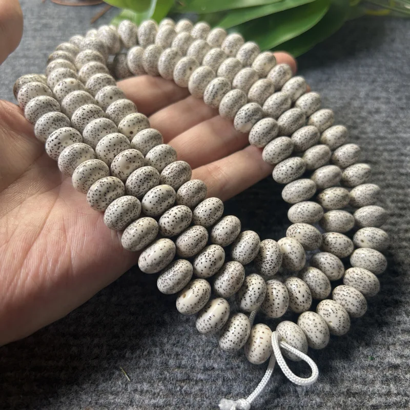 Shunbai Natural Black Moon , Hainan Xingyue Bodhi , 108 Beads Buddhist Bracelet, High Density, 14mm