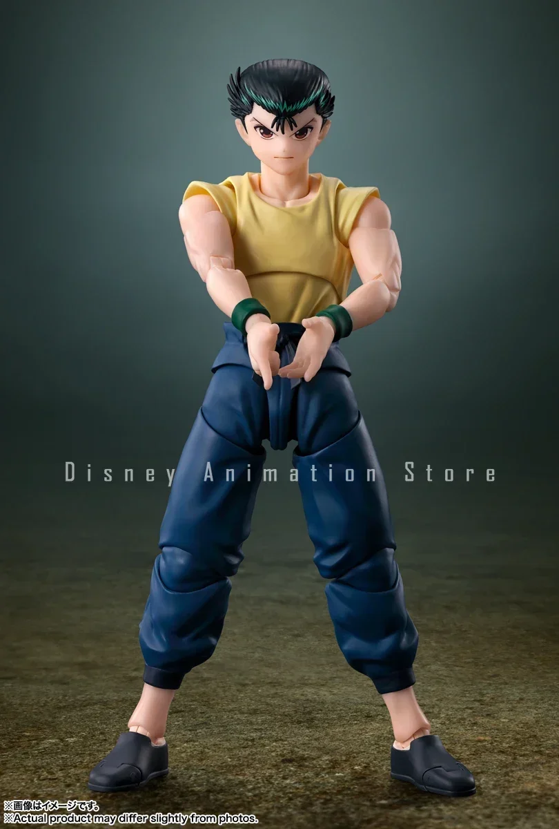 Auf Lager 100 % Original Bandai S.H.Figuarts SHF Yusuke Urameshi auf Lager Anime Action Collection Figuren Modell Spielzeug Hobby