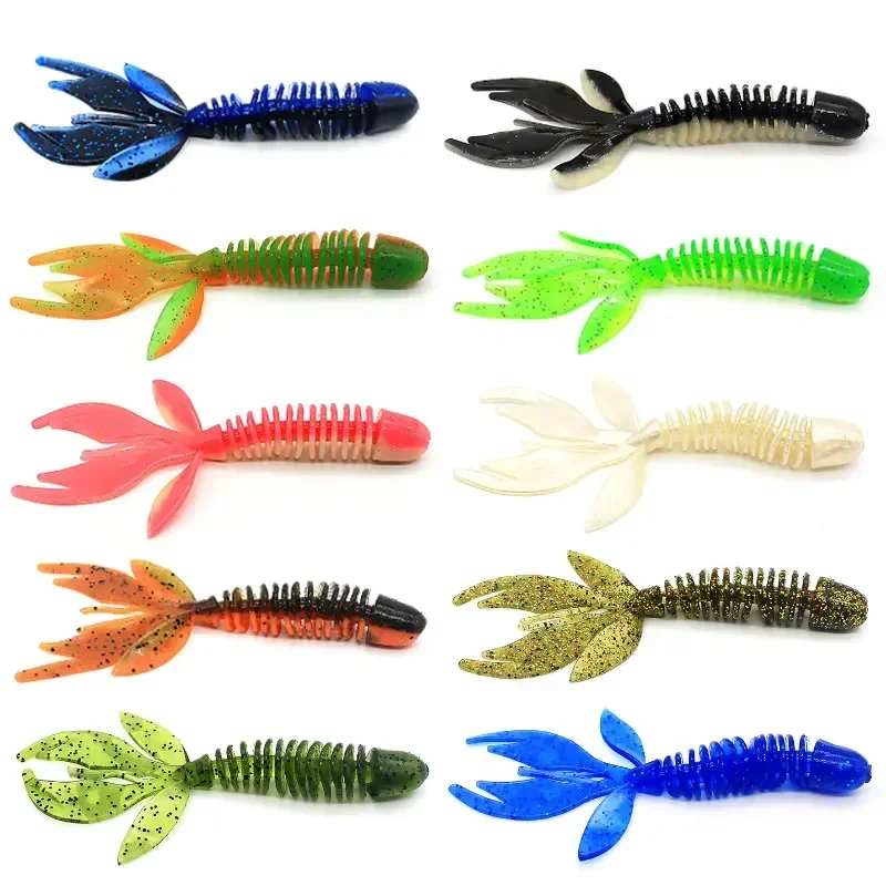 소프트 낚시 루어 워블러 실리콘 웜 랍스터 바다 낚시 미끼, 새우 도마뱀 플로트 지그 회전 스윔베이트, 3g, 10g, 5 개, 10 개