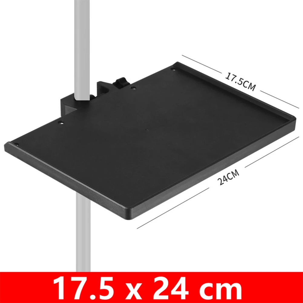 Soporte Universal para micrófono, bandeja de tarjeta de sonido, Clip M/L para trípode en vivo, accesorios