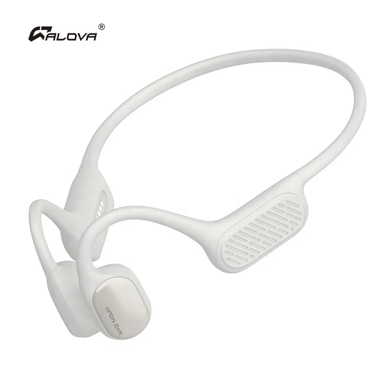 ALOVA New Arrival Bone Conduction Headphone 5.3 Bluetooth Headset Open Ear Wireless Earphone For Swimming