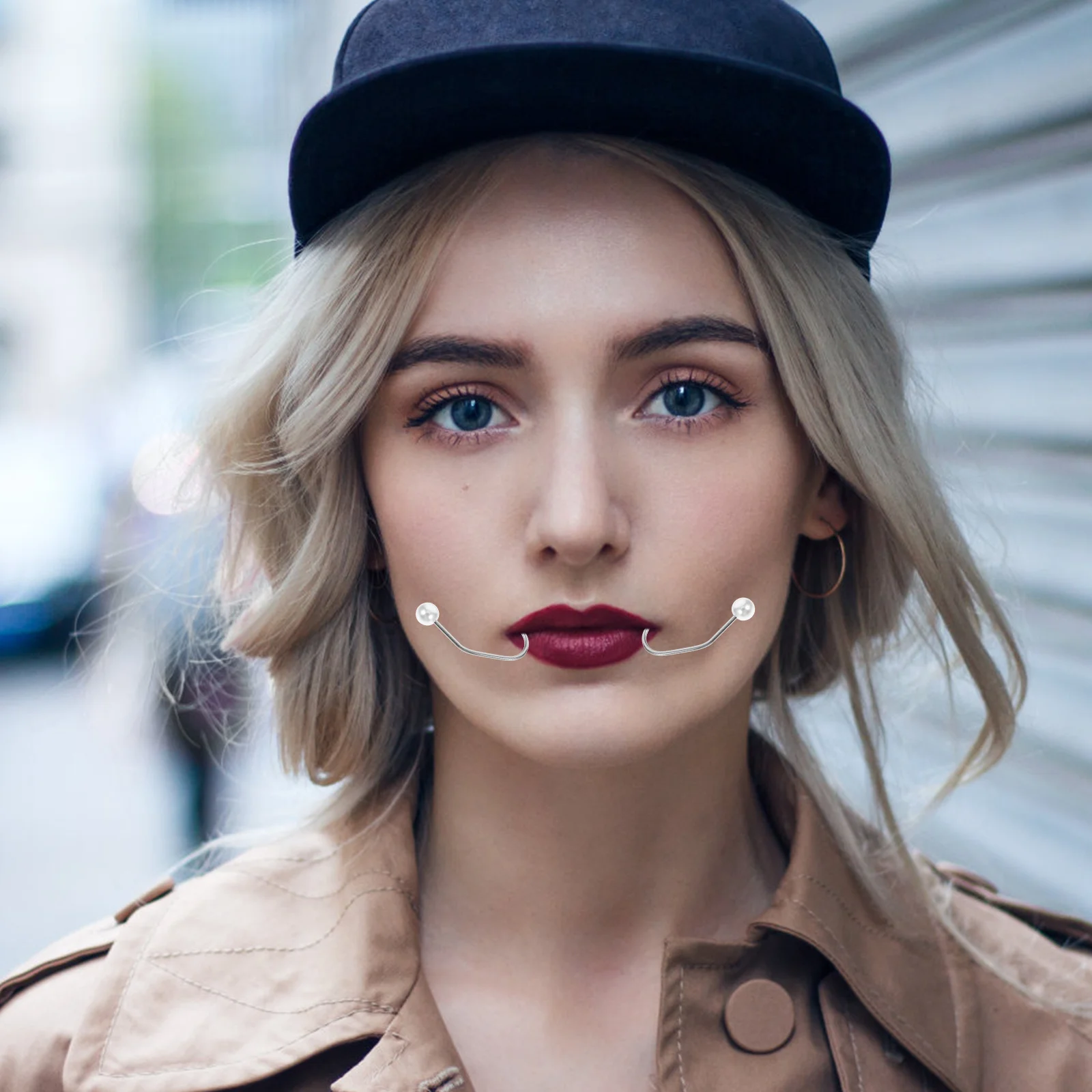 2Pcs Facial Dimple Lift Device Dimple Exercise Tool for Natural Dimples Shaping Reusable Face Muscle Exerciser Comfortable