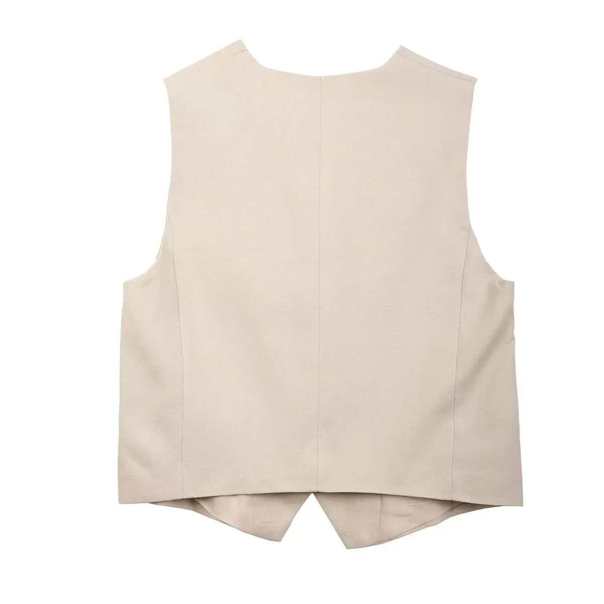 2025 abbigliamento estivo da donna nuova moda casual semplice gilet confortevole gilet senza maniche capispalla top