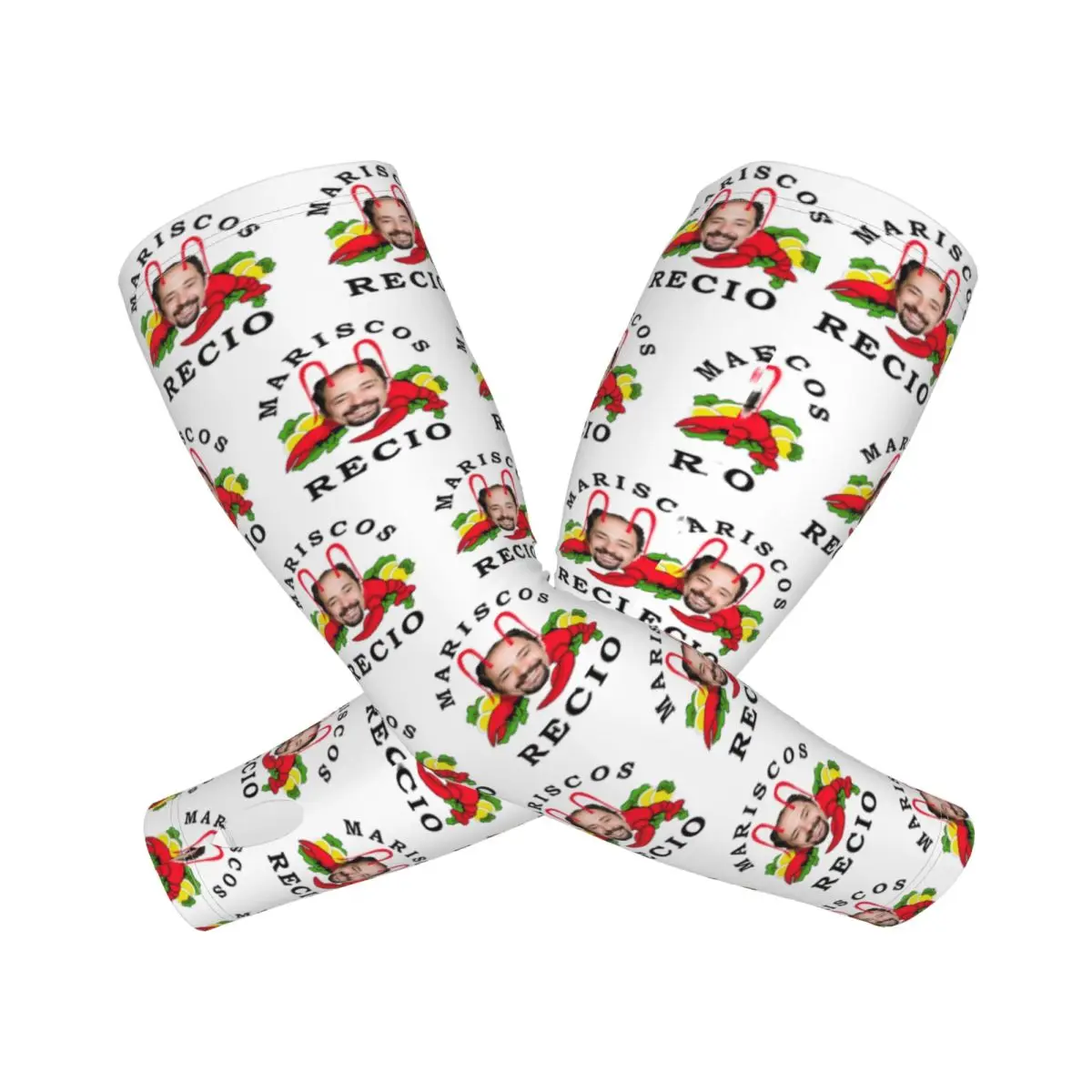 

Antonio Recio уличные рукава для защиты от солнца и ультрафиолета, летние рукава из ледяного шелка для езды на велосипеде с татуировкой