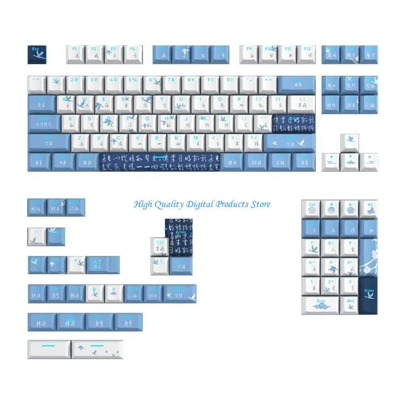 

U2JE Double Shot Backlit Keycaps 135PCS for Gaming Mechanical Keyboard