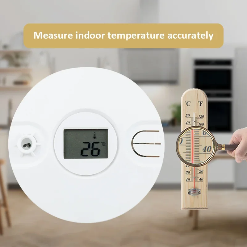 868MHz Heat Sensor Temperature Thermal Detector for Focus GSM Security Alarm System HA-VGW, ST-VGT, ST-IIIB