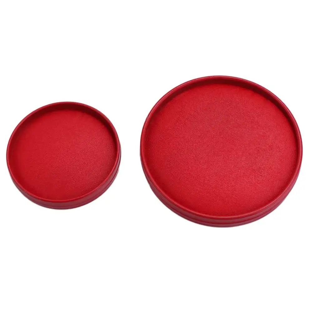 Clear Stamping Mini Fingerprint Ink Pad For Notary Quick-drying Thumbprint Ink Pad Anti-Fake Red Color Signing Inkpad