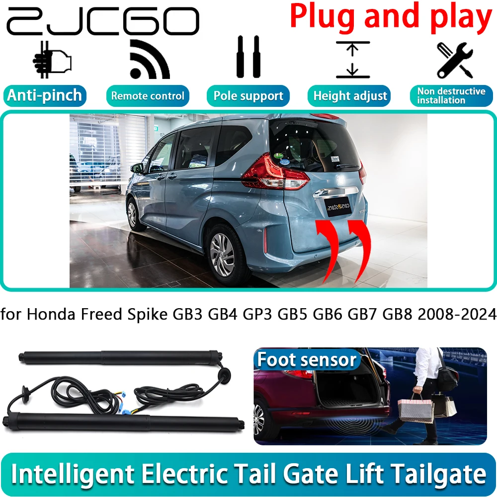 

for Honda Freed Spike GB3 GB4 GP3 GB5 GB6 GB7 GB8 2008-2024 Electric Powered Tailgate Power Liftgate Automatic Tailgate System