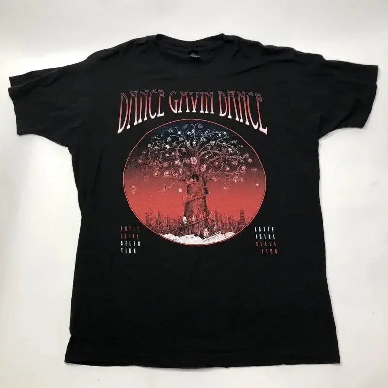 Dance Gavin Band Artificial Selection 2018 Album Logo Large Black T Shirt