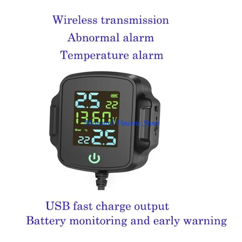 

A70F Датчики давления в шинах ЖКД