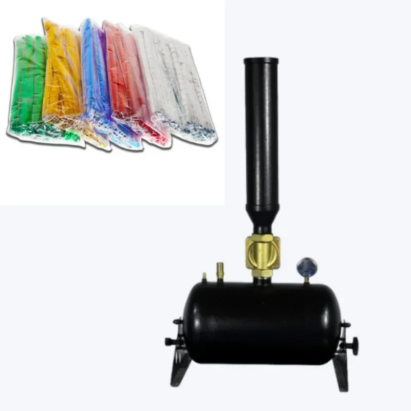 Super power co2 ribbon confetti streamer stadium machine for stage show music festival wedding party