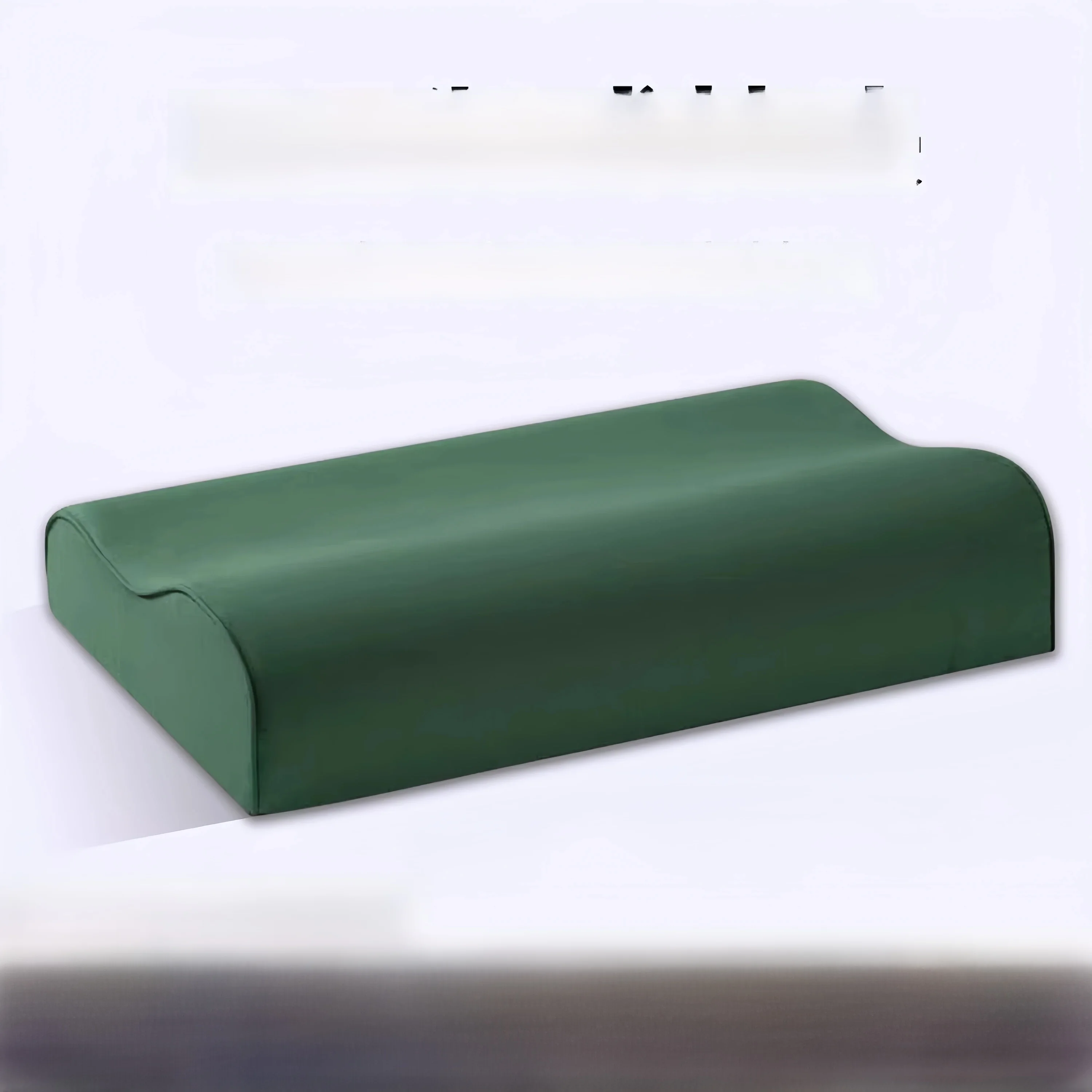 cuscino-in-memory-foam-verde-militare-per-dormitorio-singolo-allenamento-miglioramento-del-sonno-cuscino-rigido-ausiliario
