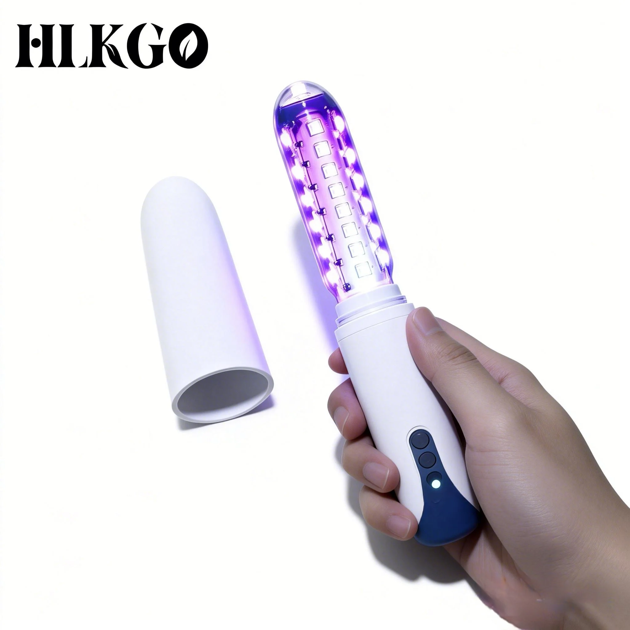 Red & Blue LED Infrared Laser Therapy Probe for Women's Health - Vaginal Itching Relief Device