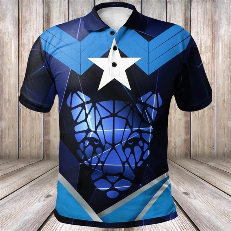 Africa Somalia Flag Map 3D Print Short Sleeve Polo Shirts For Men Clothes Casual Male POLO Shirt National Emblem Jersey Boy Tops