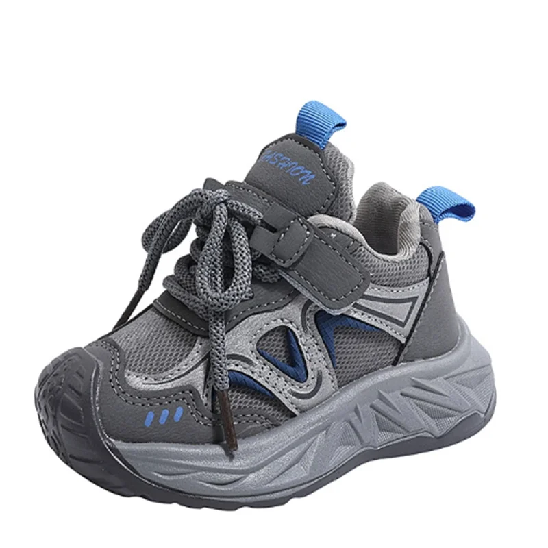 

2025 New Winter Children Shoes For Boys Leather Toddler Kids Outdoor Tennis Soft Sole Sport Shoes Fashion Girls Sneakers