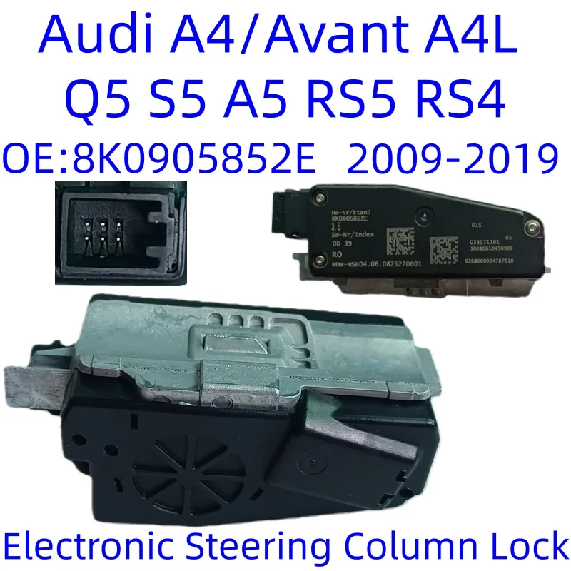 

NEW Electronic Steering Column Lock Control Unit Suitable for Audi A4 allroad qu. A4L Q5 S5 A5 RS4 RS5 8K0905852E 2009-2019 852E