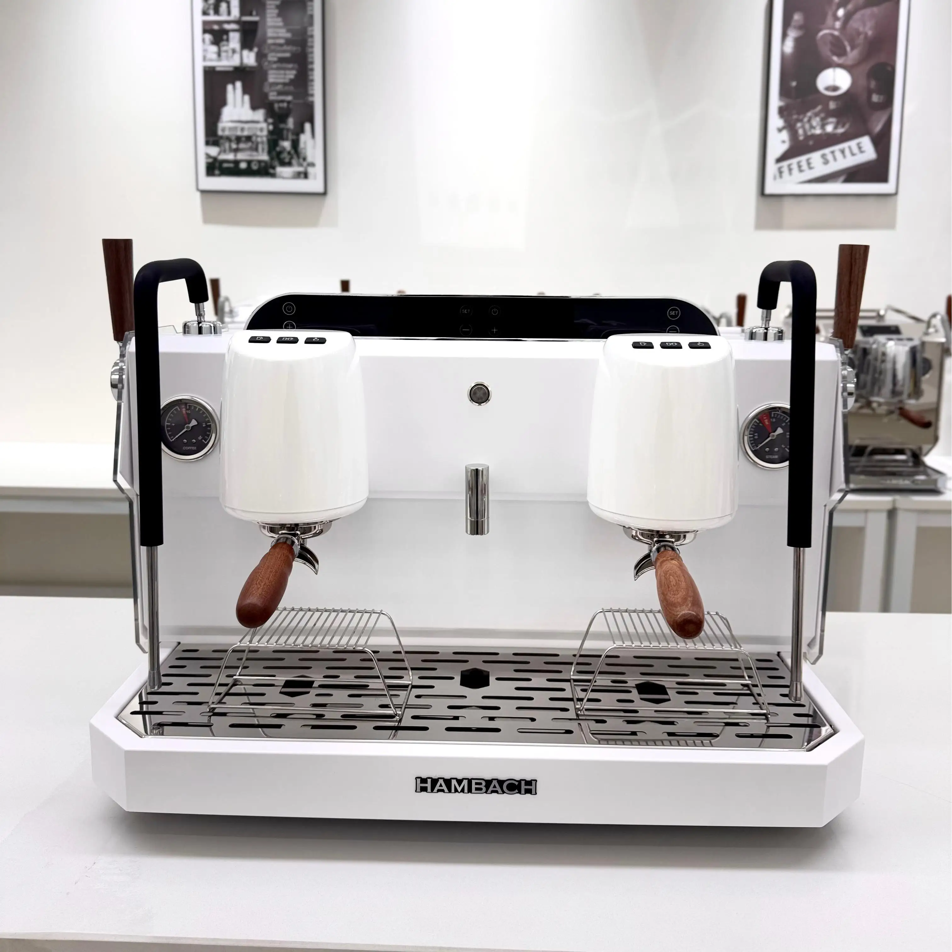 

Professional Commercial Fully Automatic Smart Espresso Coffee Maker Stainless Steel Grinder Best Seller Commercial Coffee
